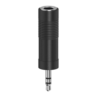 HAMA Audio kabel 3.5 mm na 6.35 mm, crni