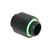 BARROW Adapter ravni G1/4 inča muški na G1/4 inča muški, 14mm, rotirajući, crni
