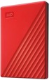 WESTERN DIGITAL Vanjski tvrdi disk My Passport, 2 TB, crveni