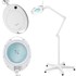 PHYSA Kozmetička lupa s povećalom, mobilna, 5 dpi, 60x LED, promjer 127 mm