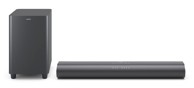 PHILIPS Soundbar TAB6100/10, 2.1, 80 W, sivi