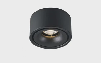 LED svjetiljka, 10 W, 3000 K, BRIDGELUX chip, crna
