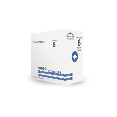 MASTERLAN Kabel Comfort UTP, bakrena žica, Cat6, 23AWG, 305 m, sivi
