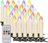 NIKCORP LED božićne svijeće 30 kom., bijele