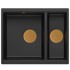 QUADRON Granitni sudoper Logan 150, crna