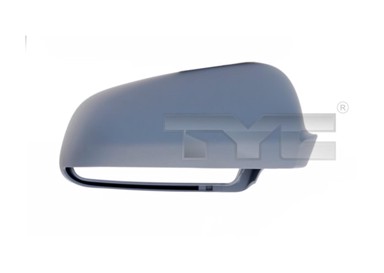 TYC Plastika retrovizora Audi A4 01-05, desna, 05-08, A6 04-