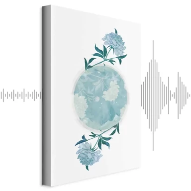 Slika Floral Planet, jednodijelna, okomita, 40x60 cm