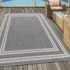 AYYILDIZ CARPETS Vanjski tepih Aruba 80x150 cm, sivi