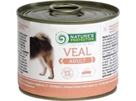 NATURE’S PROTECTION Hrana za pse Adult, teletina, 200 g