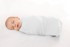 BABYMATEX Deka za povijanje MUSLIN, 80x120 cm, bijela