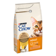 CAT CHOW Suha hrana za mačke Adult, s piletinom, 1.5 kg