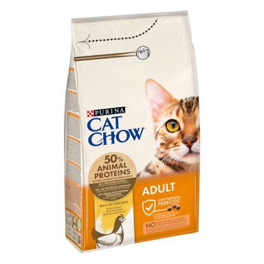 CAT CHOW Suha hrana za mačke Adult, s piletinom, 1.5 kg