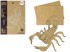 Drvene 3D Skorpion Puzzle edukativni sklop 35 komada