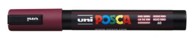 UNI POSCA Marker pc-5m, vinsko crveni