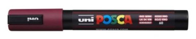 UNI POSCA Marker pc-5m, vinsko crveni