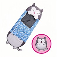 Dječja vreća za spavanje za planinarenje, 135 x 50 cm, plava