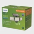 PHILIPS Solarno sigurnosno zidno svjetlo Nysil Outdoor Solar 8,7 W 5000 K, crna