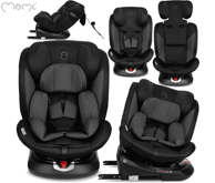 MOMI Autosjedalica Emi 360° 40-150 cm crna