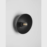 Zidna lampa Onia, E14, 1×5 W, IP20, crna