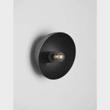 Zidna lampa Onia, E14, 1×5 W, IP20, crna