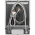 ELECTROLUX Ugradbena perilica posuđa EEG88700W