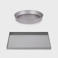 ALFA FORNI Set pladnjeva za pećnicu, 30cm prosječna + 40x30cm