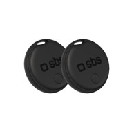 SBS Univerzalni lokator Track My Dual set 2 komada, crni