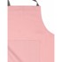 TISECO HOME STUDIO Svjetloružičasta pamučna kuhinjska pregača
