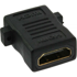 INLINE HDMI adapter ženski na HDMI A, crni