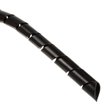 INLINE Spiralna traka za kabele, 18 mm x 10 m, 59946P, crna