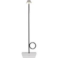 BROGGI Stolna lampa, Lampada Bugia, krom, punjiva
