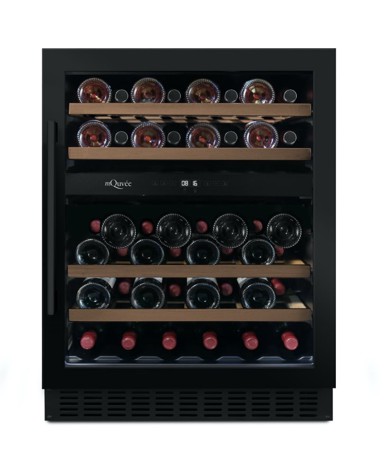 MQUVEE Podpultni ugradbeni hladnjak za vino WCD60AB-700