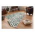 NORTHRUGS Vanjski tepih Malta 80x250 cm, krem-zeleni
