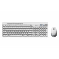 GENIUS Tipkovnica i miš SlimStar 8230, bežični, tihi