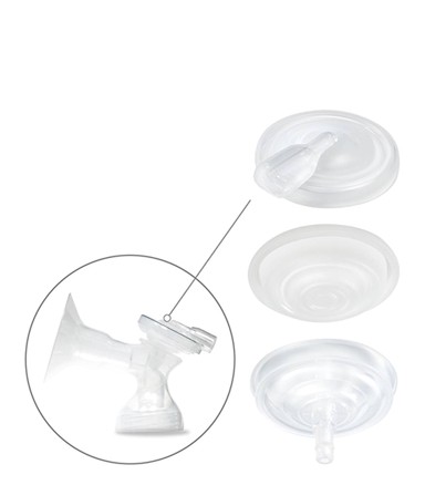 BABYONO Set rezervnih dijelova za izdajalicu Nurse Pro KIT II – poklopac, silikonska membrana i lijevak