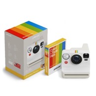 POLAROID Instant fotoaparat Originals Now+, Gen.3, bež, s filmom Color za I-Type