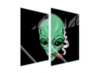 TMK Staklena zaštita za štednjak ili ploču za kuhanje iz dva dijela 35x52, nlo-i