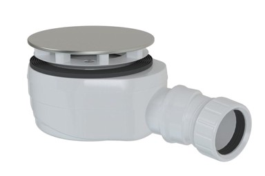 POLYSAN Niski sifon za tuš kadu Ø 90 mm, DN40, krom