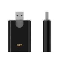 SILICON POWER Čitač kartica USB 3.2 GEN1 COMBO, crni