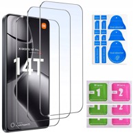 Kaljeno staklo za Xiaomi 14T Pro zaštitnu foliju za ekran 9H, set od 3