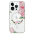 ONASI Silikonska maskica, iPhone 15, Clear Case Elite, MagSafe, roza