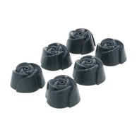 BLOMSTERBERGS Silikonski kalupi za pečenje Rose za muffine, set 6 kom, ø 7 cm