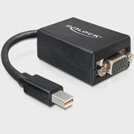 DELOCK Adapter DisplayPort mini na VGA 15P, crni