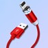 KAKU Kabel Magnetic USB Lightning 3A 1m, crvena  