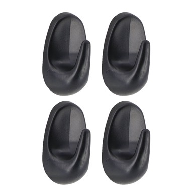 TENDANCE Kupaonski dodatak KUKICA 4/1, 3M, crna