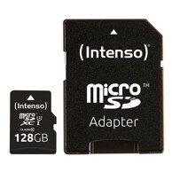 INTENSO MicroSDXC 128GB UHS-I Class 10 Pro 90MB s memorijskom karticom