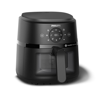 PHILIPS Friteza na vrući zrak 2000 Series NA210/00, 3,2 l, 1300 W, crna