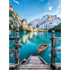 CLEMENTONI Slagalica High Quality Collection Braies Lake, pejzaž, 500 komada