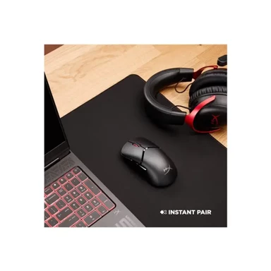 HP Gaming miš HyperX Pulsefire Saga Pro Wireless, 26000 DPI, RGB, crni