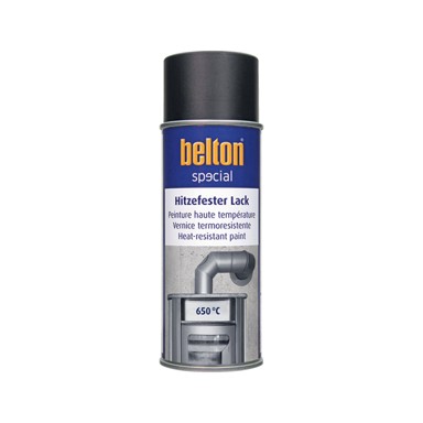 BELTON Sprej za visoke temperature, crni, 650 °C, 400 ml